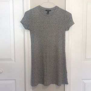 Forever 21 ribbed gray minidress